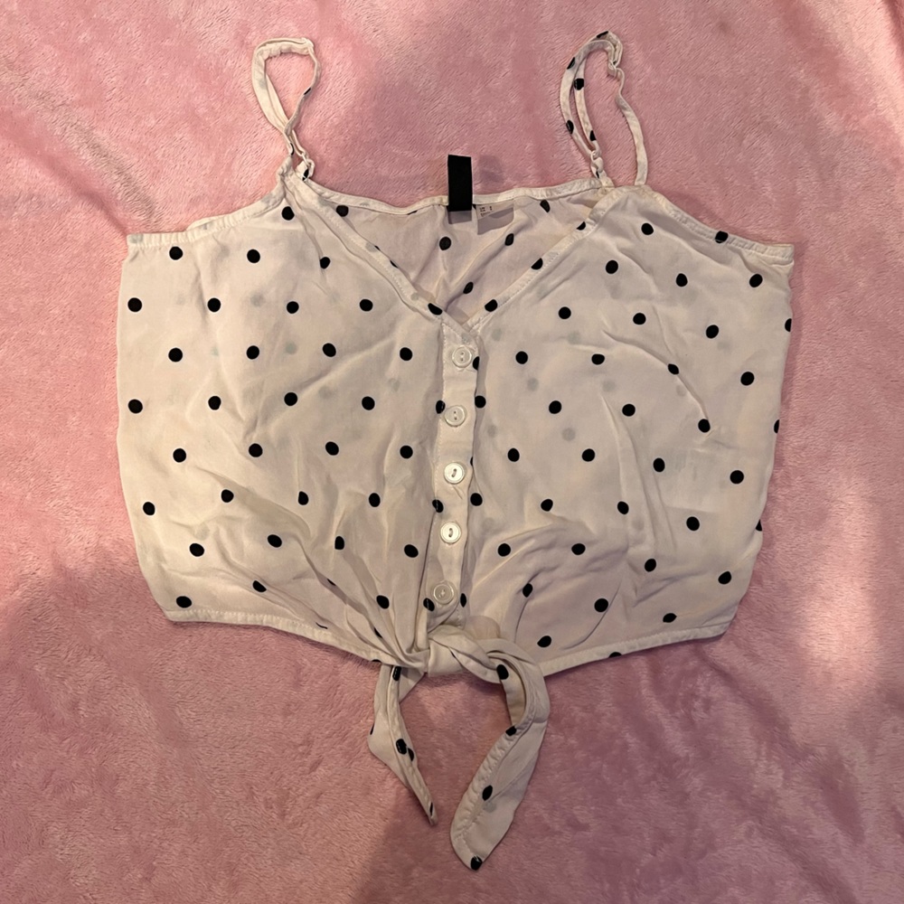 H&M DIVIDED crop tank